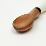 Wood & Resin Coffee Spoons - Set of 4