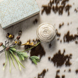 Faux Cowhide Washable Area Rug
