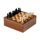 Travel Chess Game - Handcrafted Wood Pegs