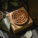 Classic Labyrinth Game - Hand Carved Wood