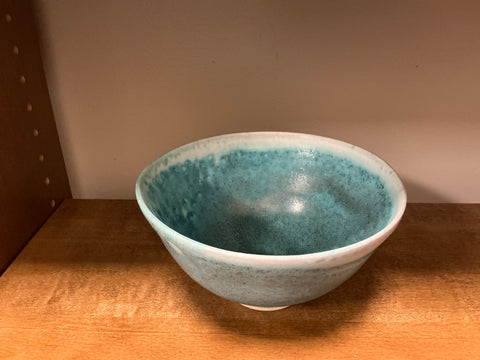 Blue speckle bowl