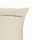 Willy Bordered Modern Rustic Throw Pillow, Gray/White