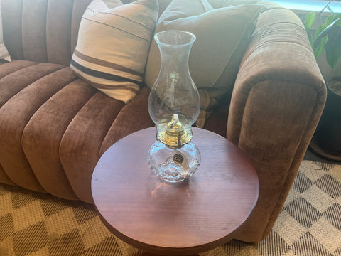 Vintage oil lamp
