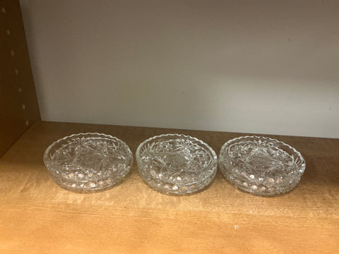 Glass coasters set of 6