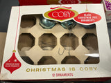 Blue Vintage ornaments