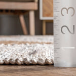 Pandora Diamond Jute Area Rug