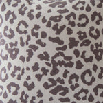 Ruby Leopard Cotton Knit Pillow Cover –Soft, Stylish, Animal