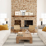 Lauren Liess x Rugs USA Boxelder Checked Cotton Area Rug