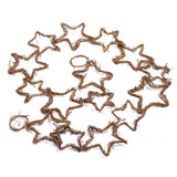 5 ft Chain Grapevine Twig Garland  - Select Stars or Hearts