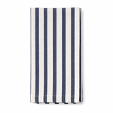 Navy Blue Striped 20" Cotton Napkin