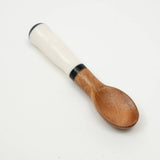 Wood & Resin Coffee Spoons - Set of 4