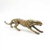 Decorative Jaguar Sculpture-Animal Figurine-18x3x6"