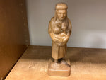 Wooden statue