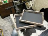Wood tray (2 sizes)