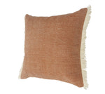 Aspen Fringed Throw Pillow/cover only
