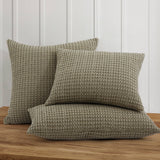 Mills Waffle Square Pillow