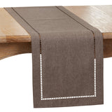 Laser-Cut Hemstitch Runner
