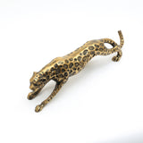 Decorative Jaguar Sculpture-Animal Figurine-18x3x6"