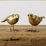 Brass Birds Figurines