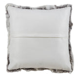 Rabbit Fur Pillow - Poly Filled