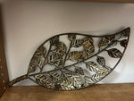 Leaf wall decor
