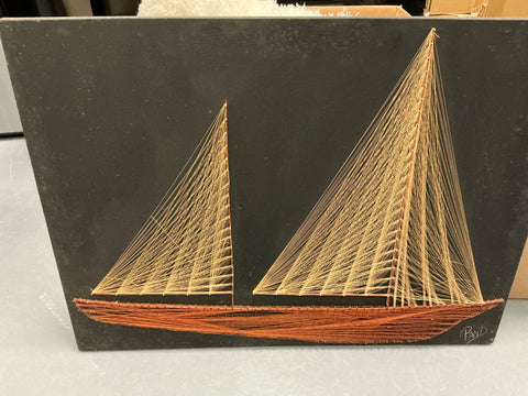 String boat Art