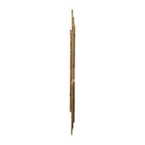 Wall Mirror - Gold Metal Glass Geometric Rectangular, 40 in.