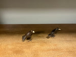 Set of 2 wood birds