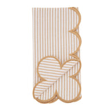 Striped Pattern Cotton Decorative Napkins