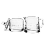 Abbott - Classic Text Sugar Pot with Lid-4"H (10oz)
