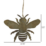 Bee Ornament, Antique Gold