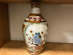 Painted owl vase