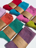 FLUFFY ANGORA SOCKS