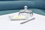 2Pc Rect Ball Rim Covered Dish-4.5"L-961