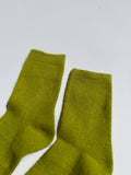 FLUFFY ANGORA SOCKS