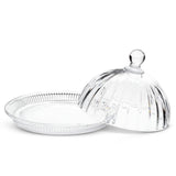 Low Optic Round Dish with Lid-5.5"D