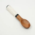 Wood & Resin Coffee Spoons - Set of 4