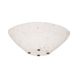 White 10 in. Artisanal Terracotta Bowl