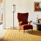 Arvin Olano x Rugs USA Fritz Checkered Wool Area Rug