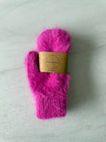 FLUFFY ANGORA MITTENS