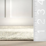 Argelia Solid Machine Washable Area Rug