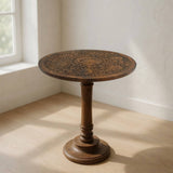 22 Inch Side End Table |Round Top