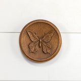 BUTTERFLY WOOD WALL PLAQUE