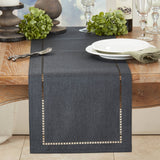 Laser-Cut Hemstitch Runner