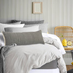 Aspen Fringed Throw Pillow/cover only