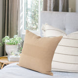 Lennox Woven Textured Pillow Cover –Soft, Stylish Decorative