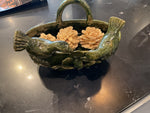 Bird bath pottery