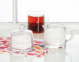 Abbott - Classic Text Sugar Pot with Lid-4"H (10oz)