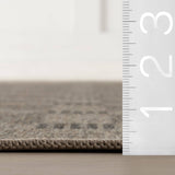 Nate Berkus Walker Modern Checkered Washable
