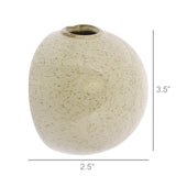 Logan Wall Bubble - Sm - Flecked White